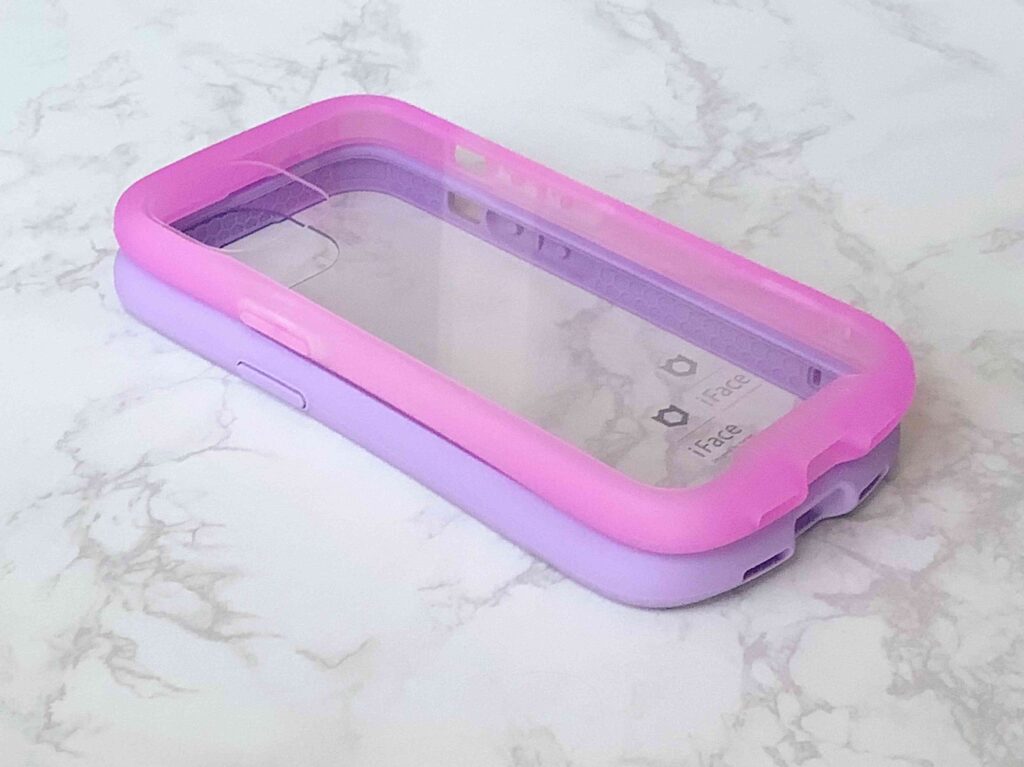 ピンクに見えるけどクリアパープル